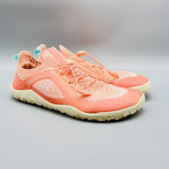 Vivobarefoot Shoes Womens 8 Pink Primus Trail FG Knit Running Athletic Sneaker - Picture 2 of 13